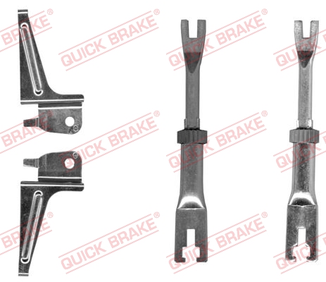 QUICK BRAKE Utánállító készlet, dobfék 10853008_QB